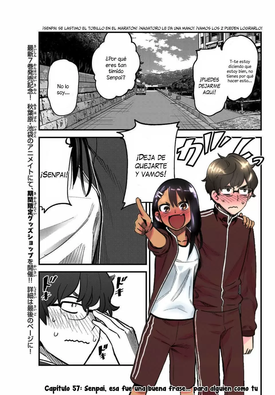 Please don't bully me, Nagatoro capítulo 58 página 2