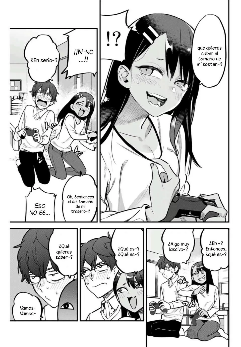 Please don't bully me, Nagatoro capítulo 62 página 14