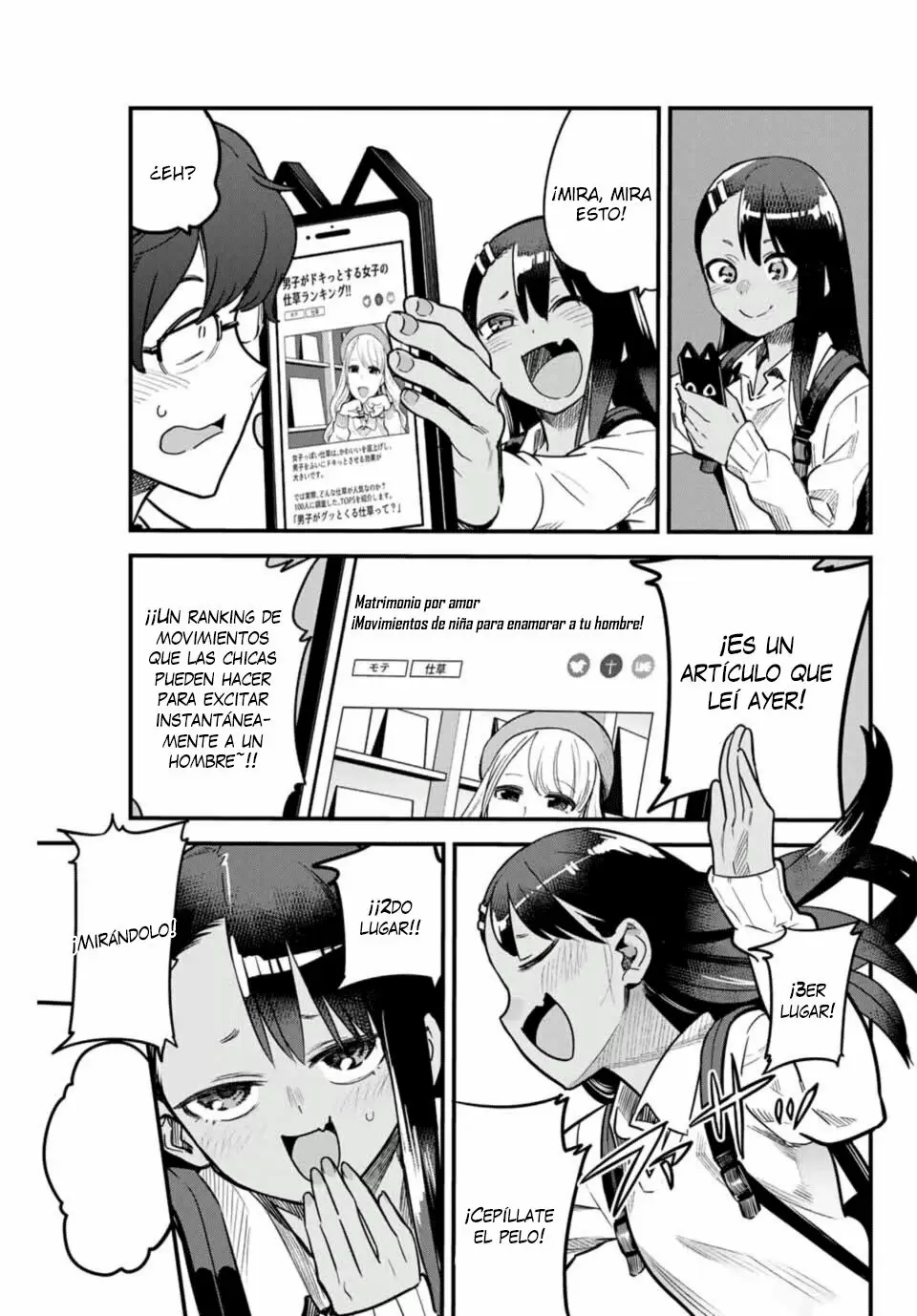 Please don't bully me, Nagatoro - Capítulo 64 - Página 8 - LectorTMOo