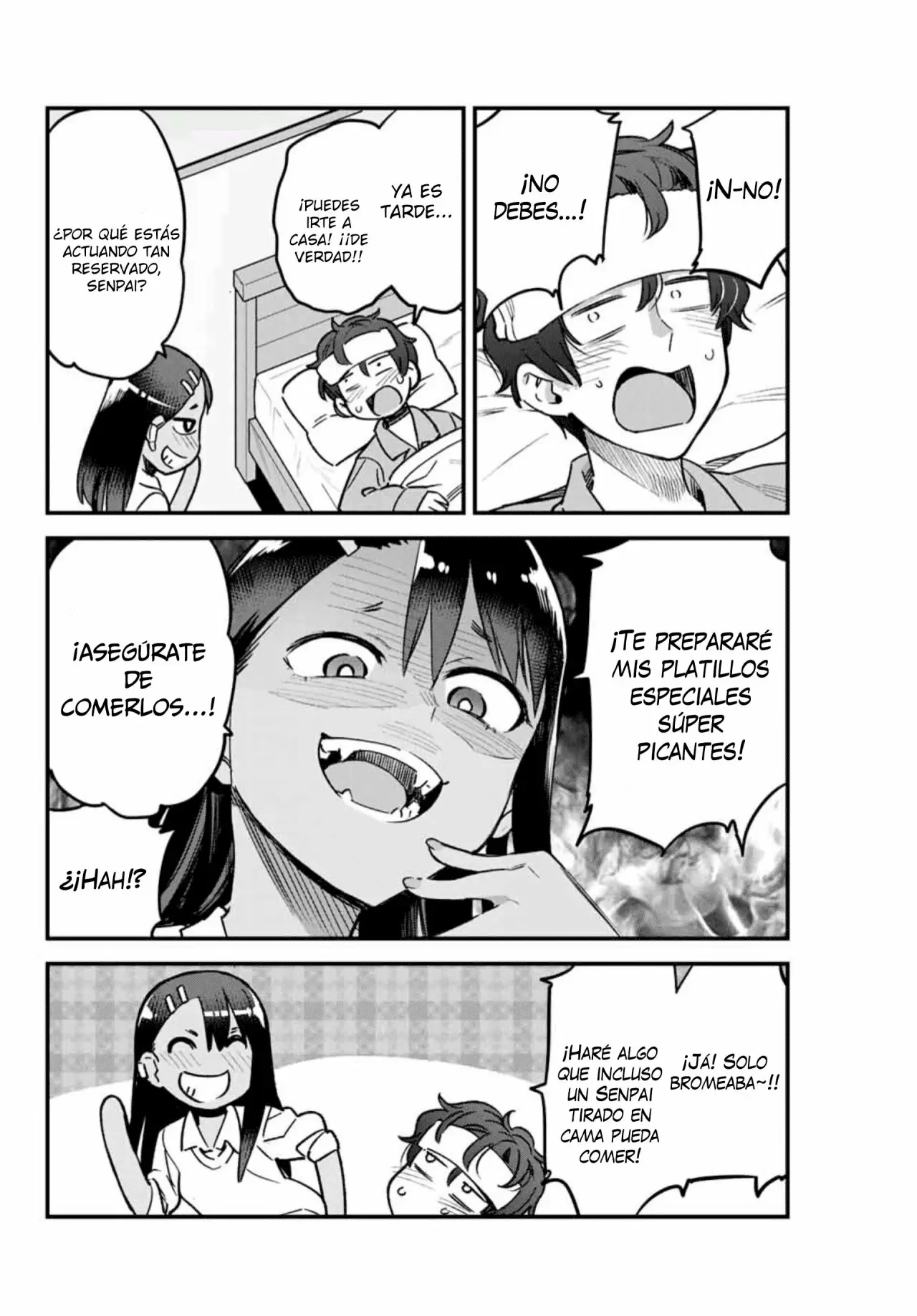 Please don't bully me, Nagatoro capítulo 66 página 10