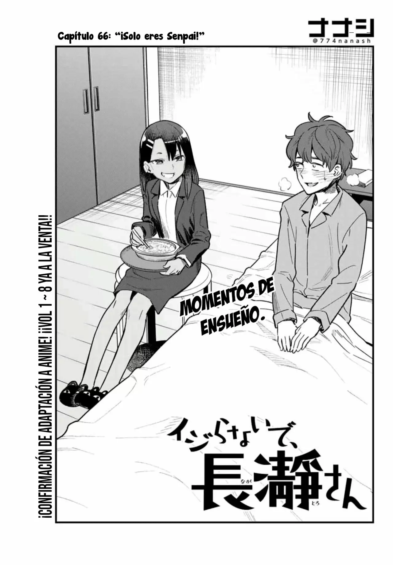 Please don't bully me, Nagatoro capítulo 67 página 3
