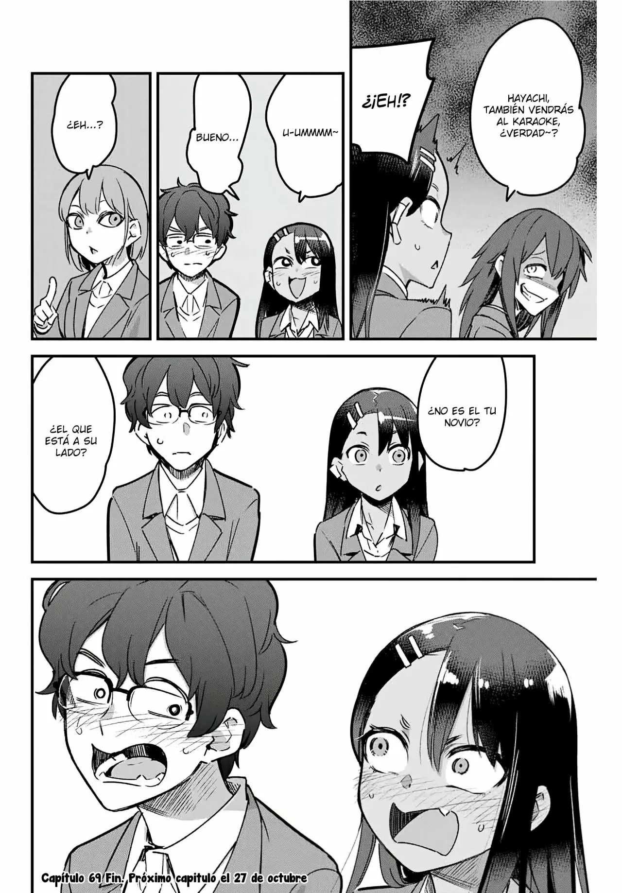 Please don't bully me, Nagatoro capítulo 70 página 18