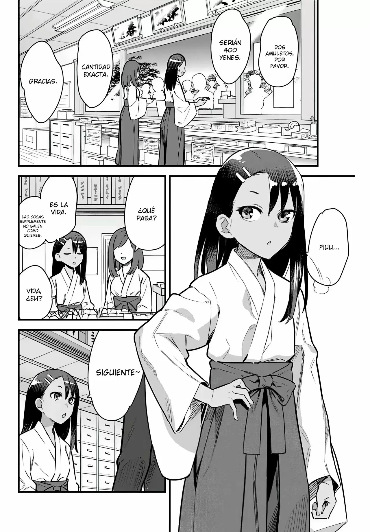 Please don't bully me, Nagatoro capítulo 73 página 4