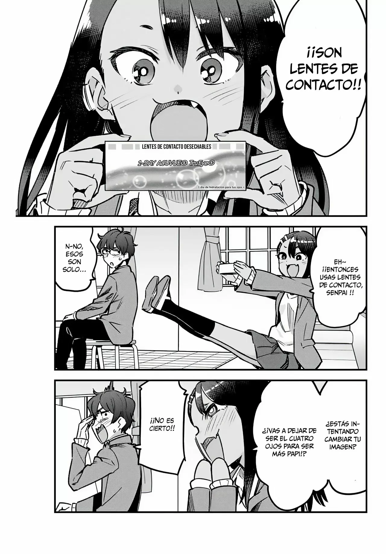 Please don't bully me, Nagatoro capítulo 74 página 4