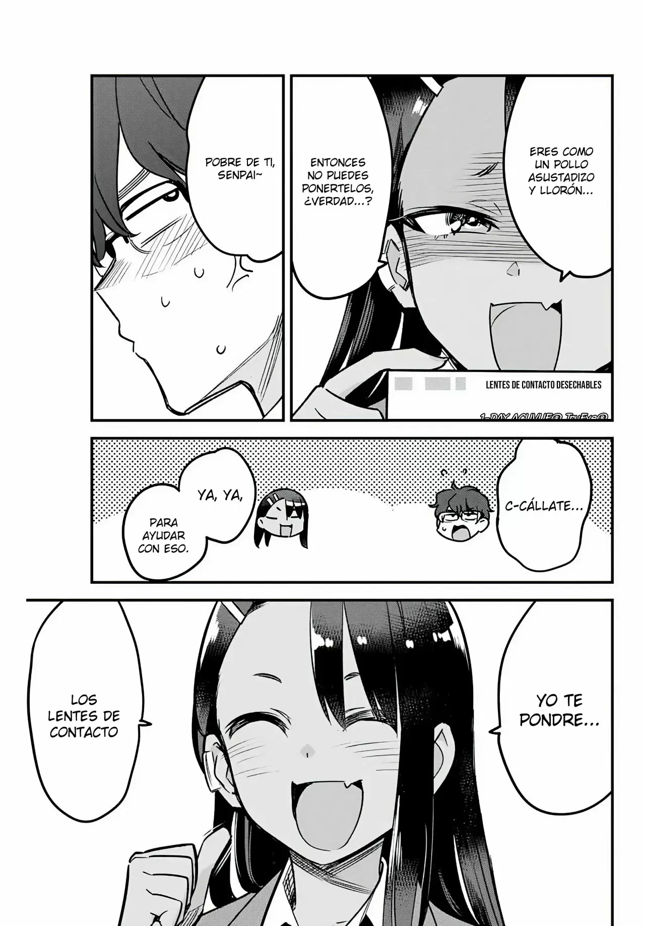 Please don't bully me, Nagatoro capítulo 74 página 6