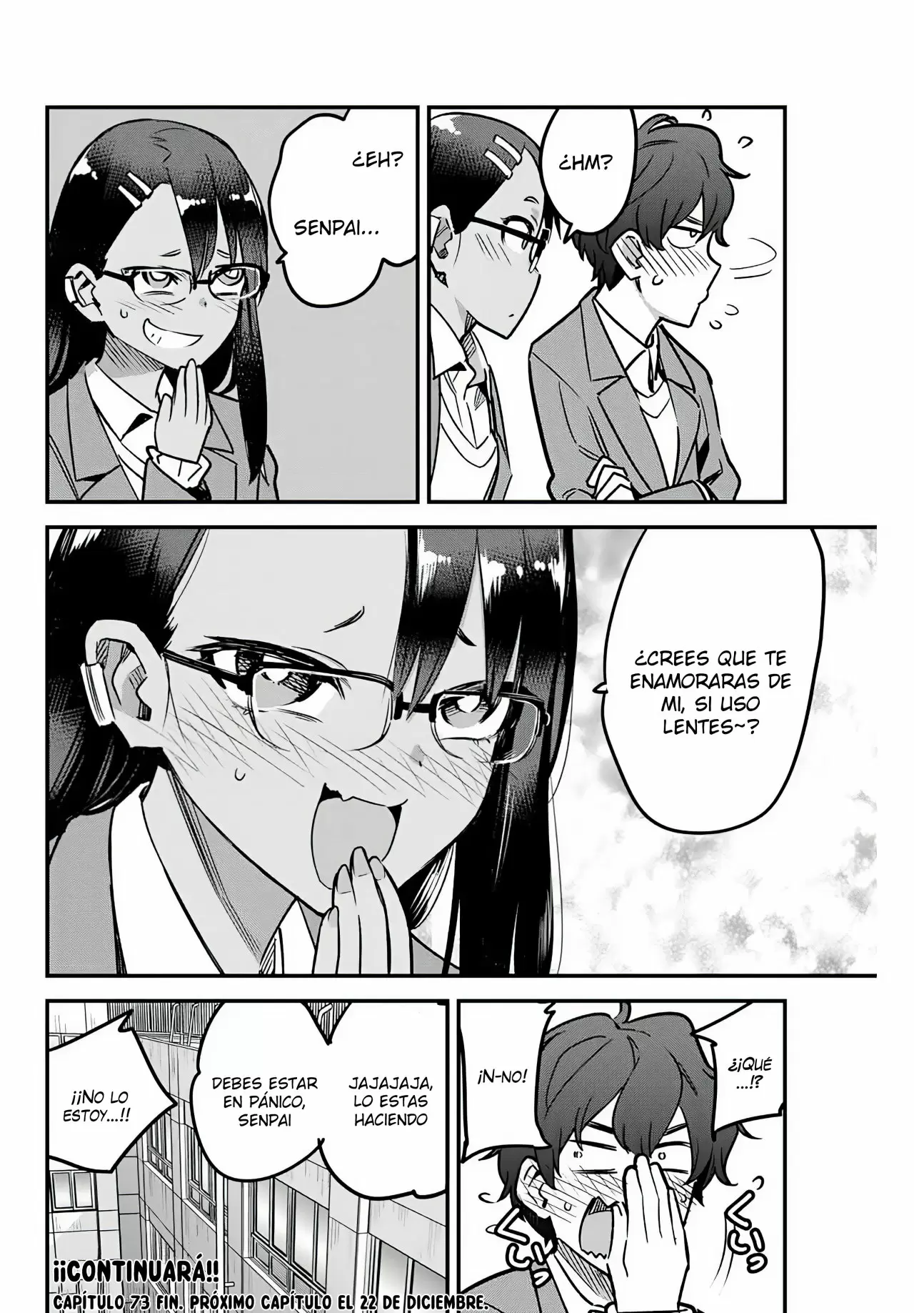 Please don't bully me, Nagatoro capítulo 74 página 19