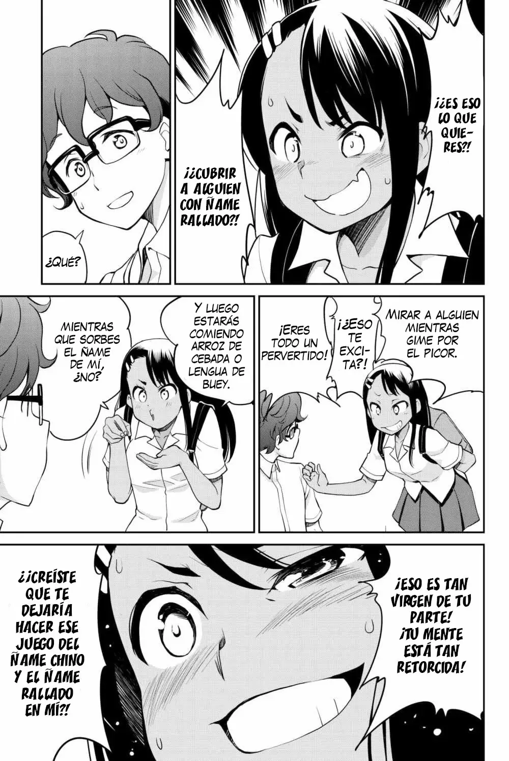 Please don't bully me, Nagatoro capítulo 80.1 página 10