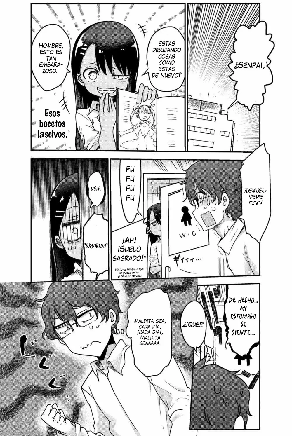 Please don't bully me, Nagatoro capítulo 80.1 página 12
