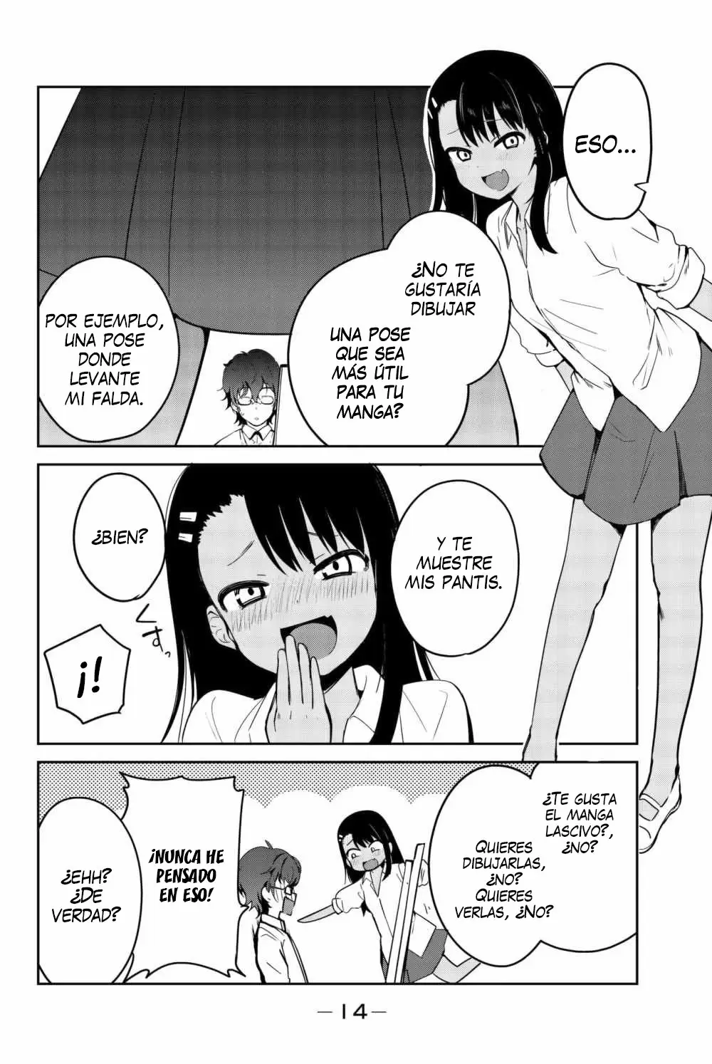 Please don't bully me, Nagatoro capítulo 80.1 página 17