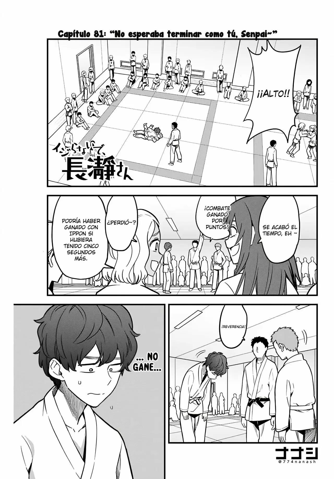 Please don't bully me, Nagatoro - Capítulo 82 - Página 3 - LectorTMOo