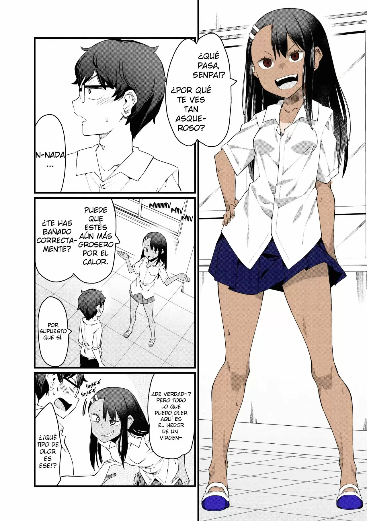 Please don't bully me, Nagatoro capítulo 83.10 página 10