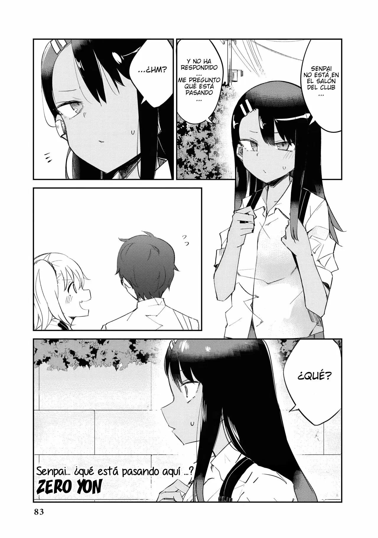 Please don't bully me, Nagatoro capítulo 83.20 página 4