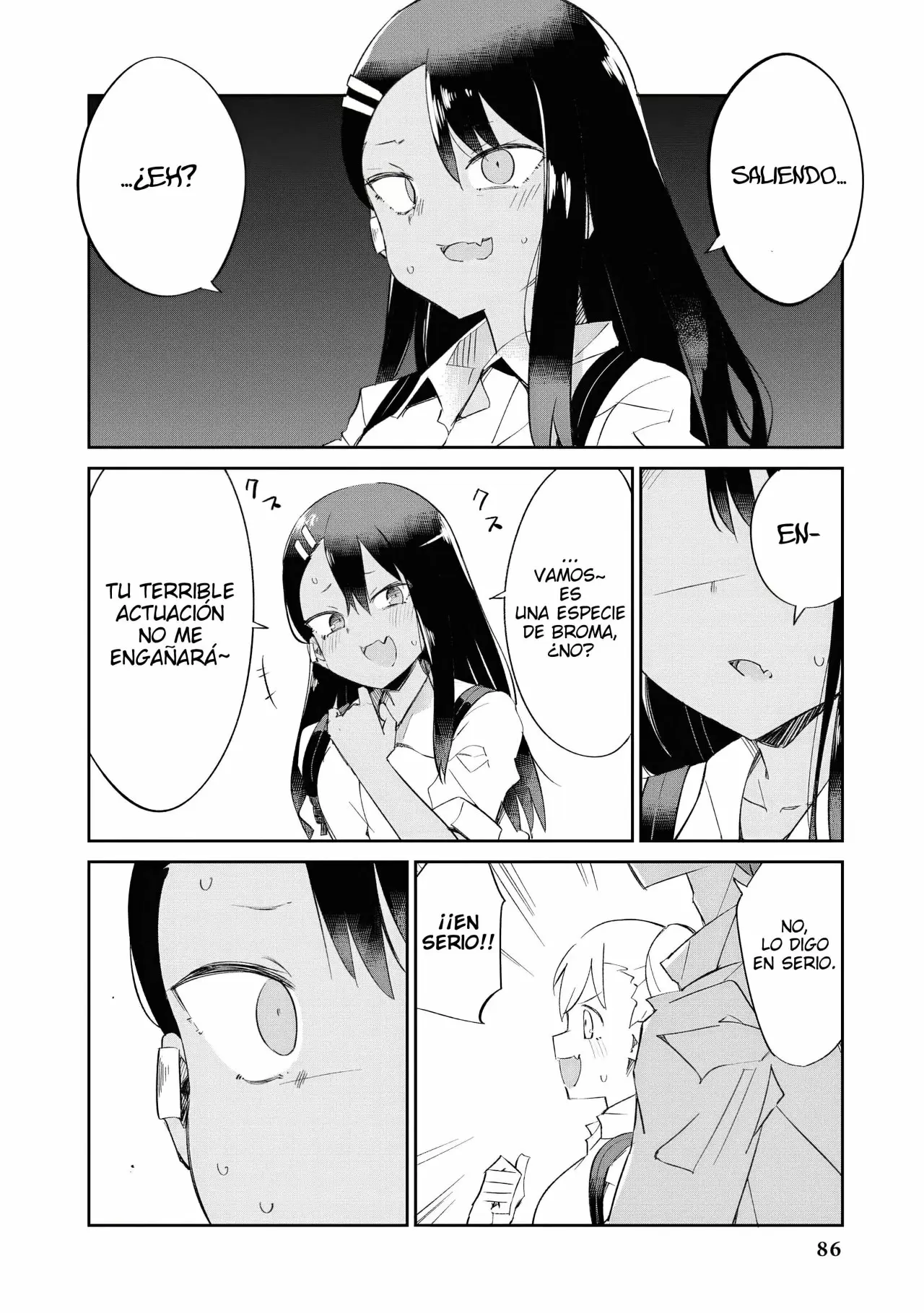 Please don't bully me, Nagatoro capítulo 83.20 página 7
