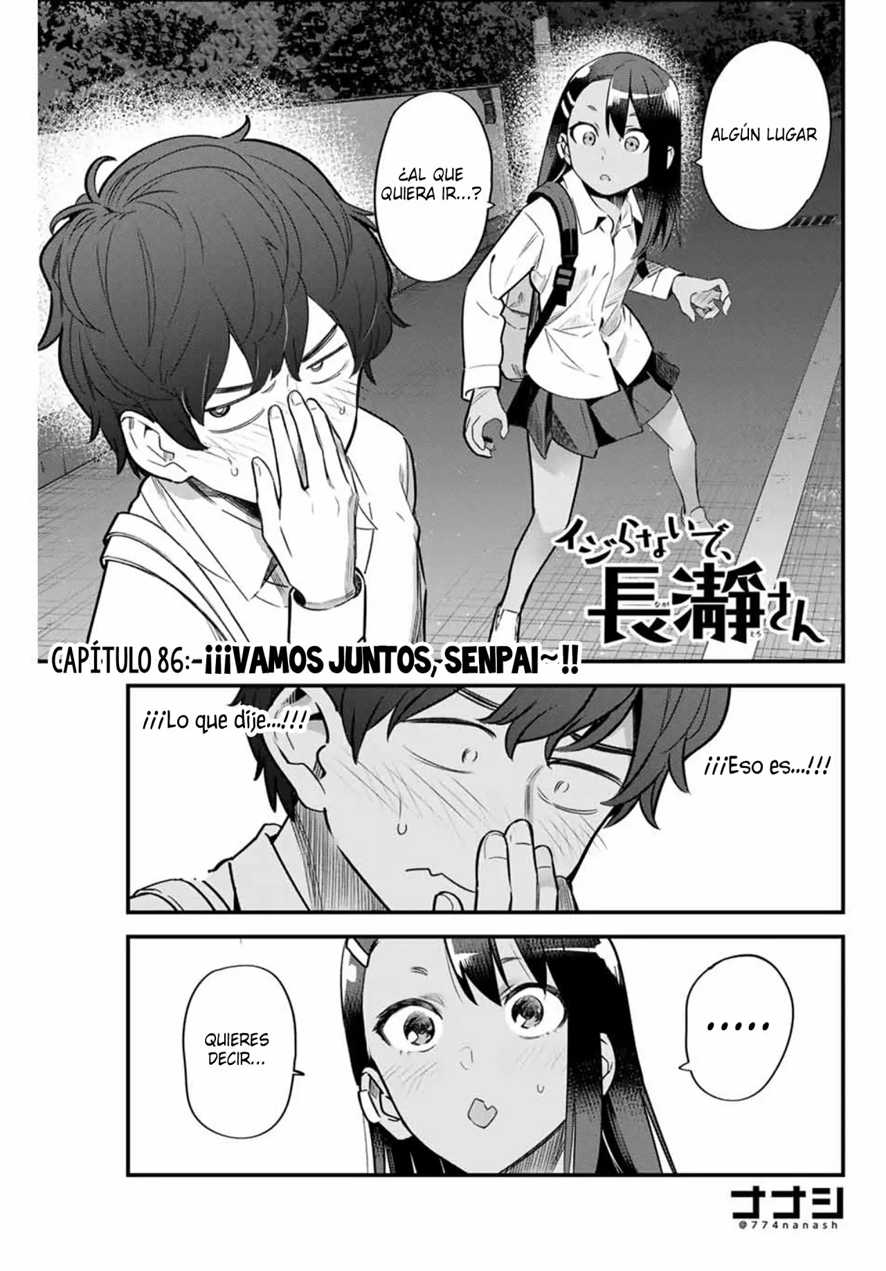 Please don't bully me, Nagatoro capítulo 87 página 2