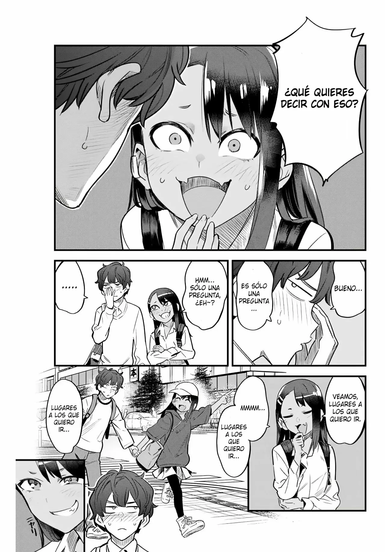 Please don't bully me, Nagatoro capítulo 87 página 4