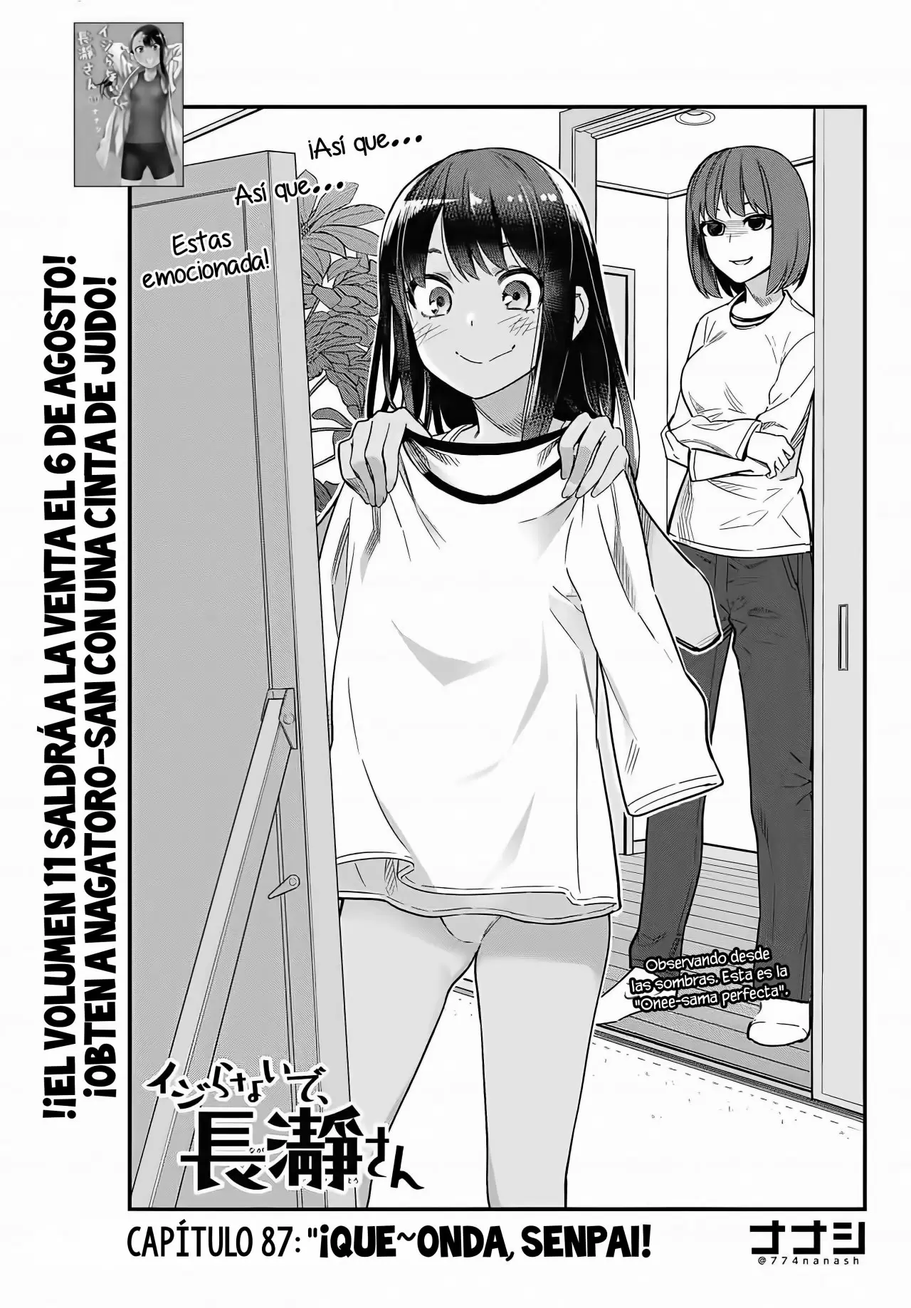 Please don't bully me, Nagatoro capítulo 88 página 2