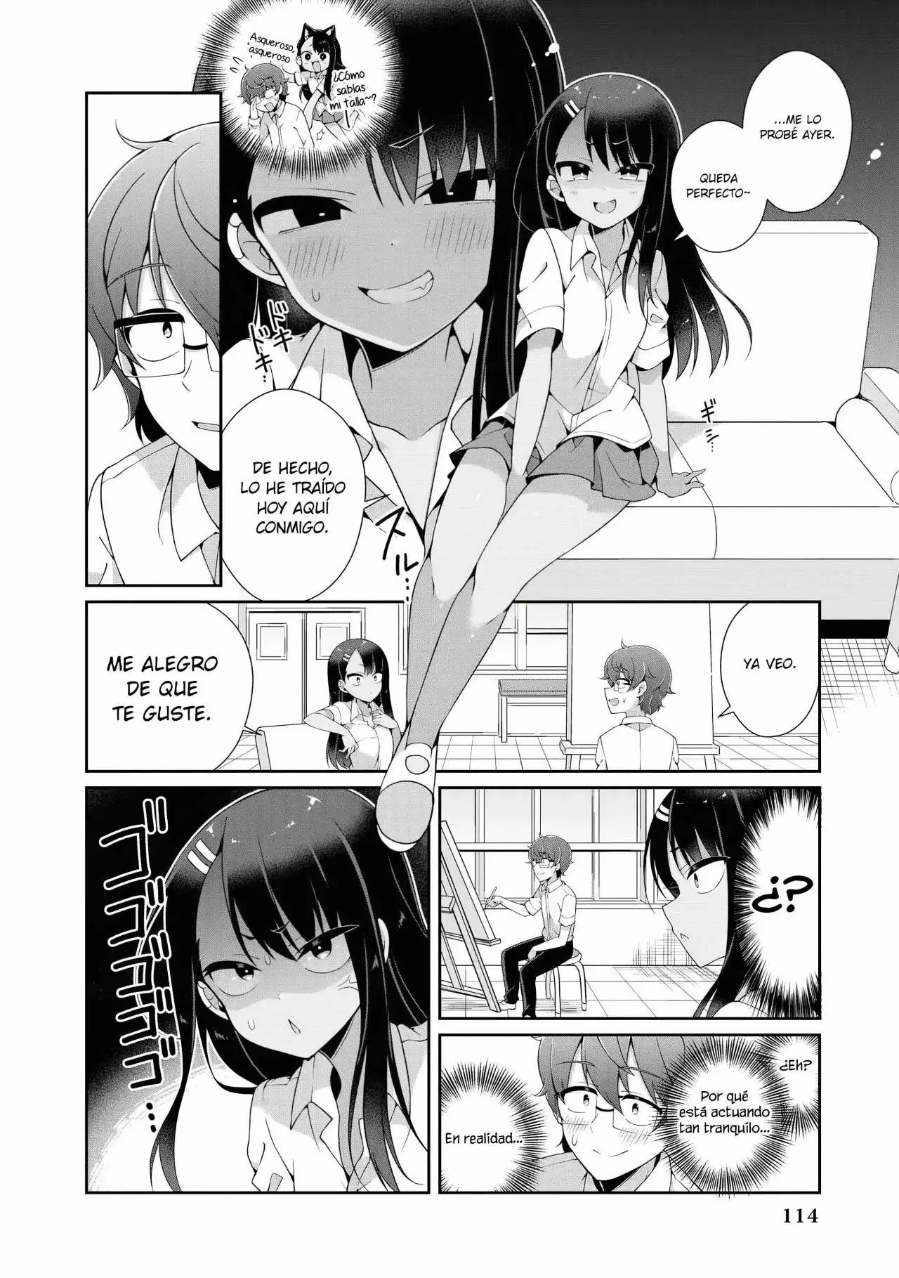 Please don't bully me, Nagatoro capítulo 90.10 página 6