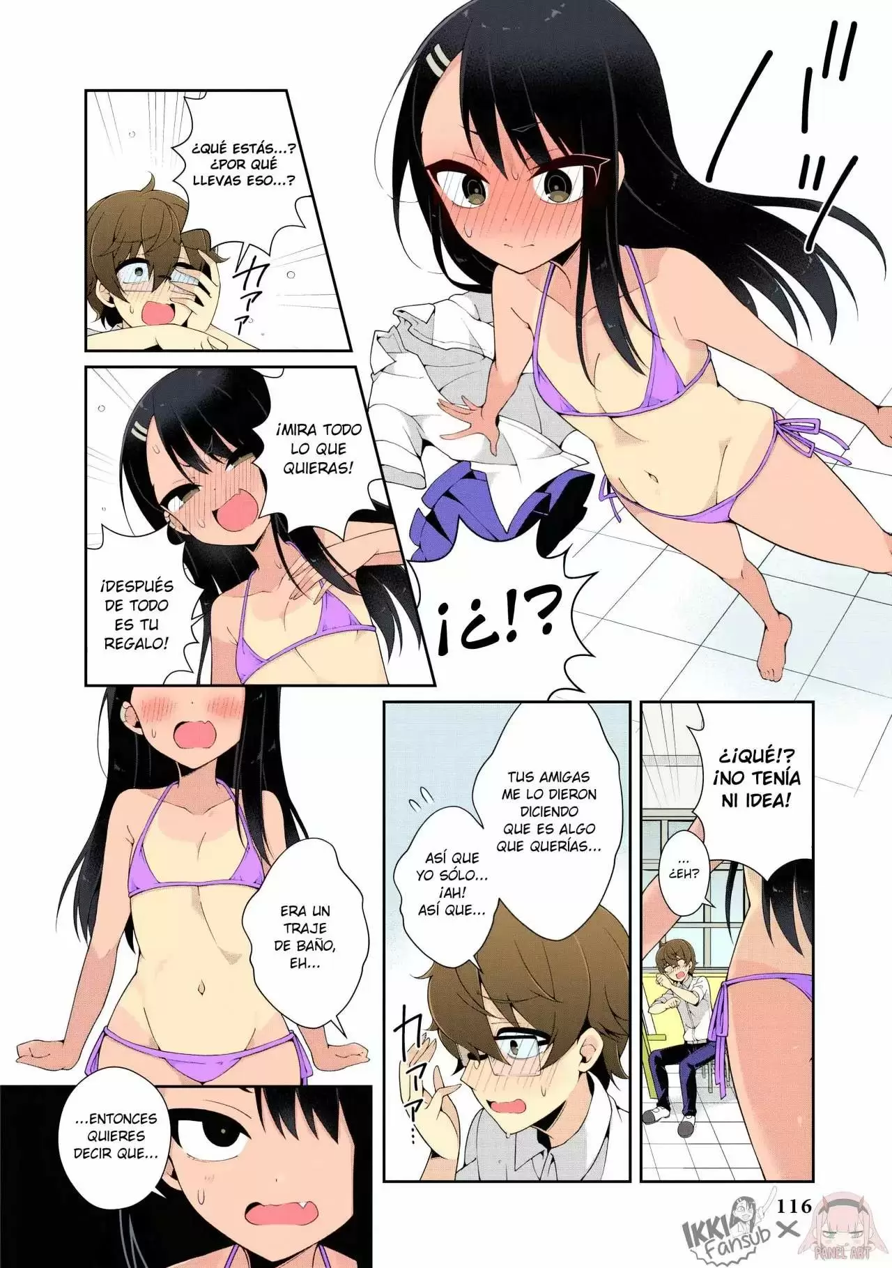 Please don't bully me, Nagatoro capítulo 90.10 página 8