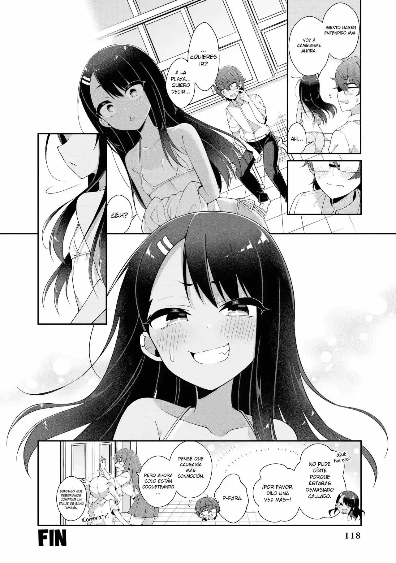 Please don't bully me, Nagatoro capítulo 90.10 página 10