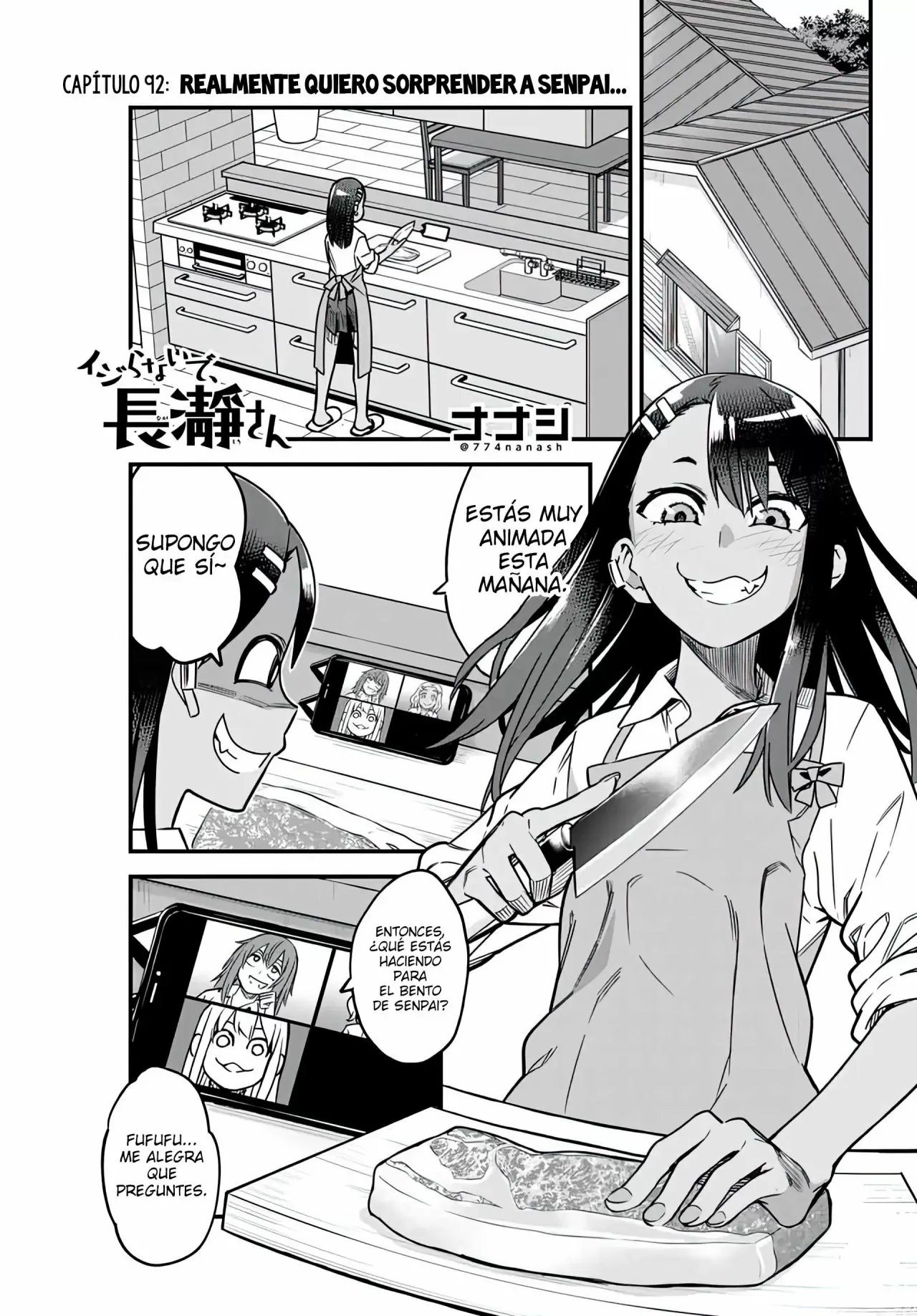 Please don't bully me, Nagatoro capítulo 93 página 2