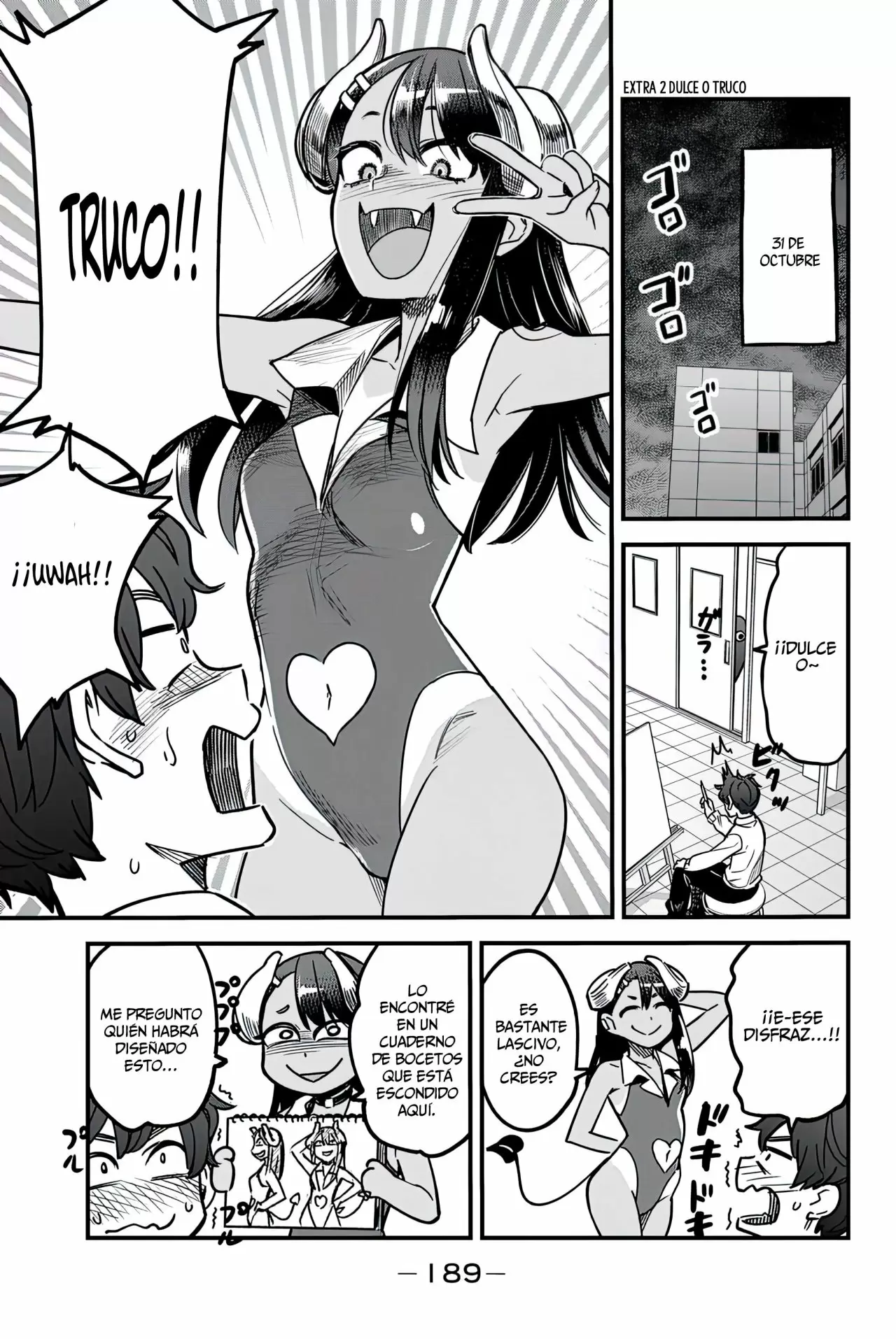 Please don't bully me, Nagatoro capítulo 96.50 página 8