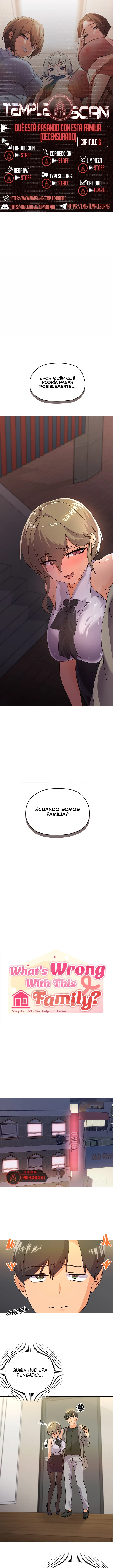 ¿Qué Está Pasando Con Esta Familia? (Sin Censura) - Capítulo 6 - Página 1 - LectorTMOo