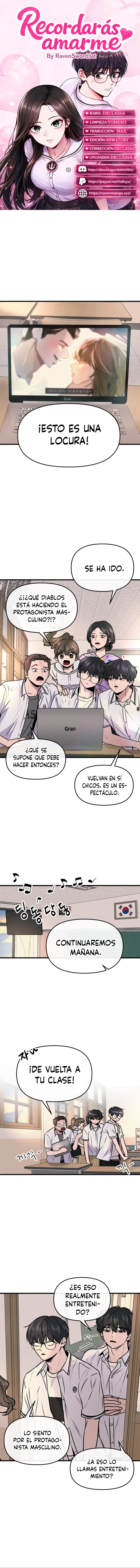 Recordaras Amarme capítulo 7 página 1