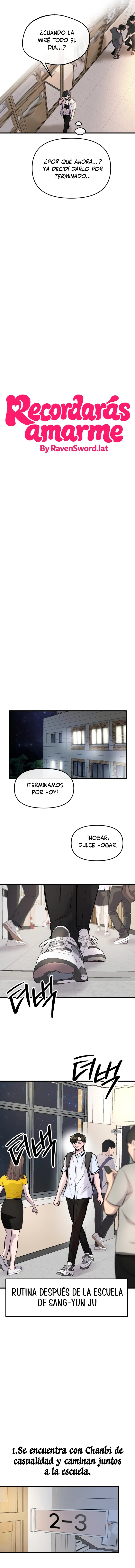 Recordaras Amarme capítulo 7 página 3