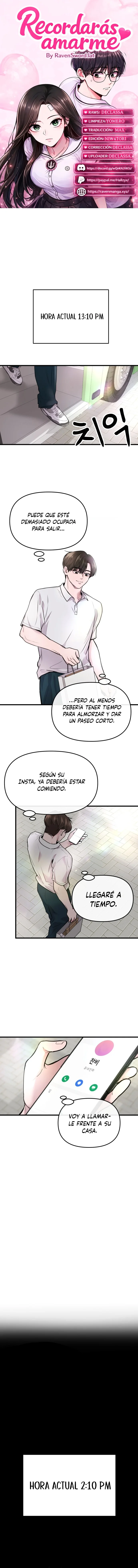 Recordaras Amarme capítulo 9 página 1