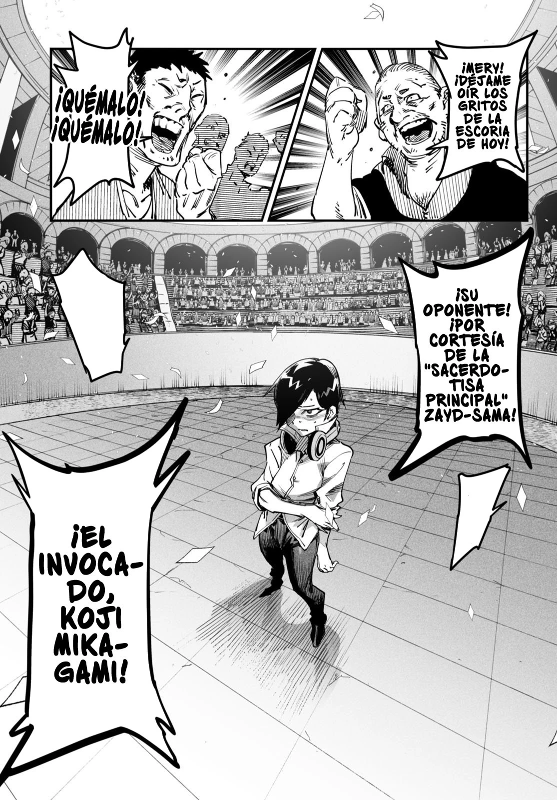 Reencarnado En Un Coliseo ~Utilizando La Habilidad Más Débil Para Derrotar A Las Mujeres Más Fuertes Y Crear Un Harem De Esclavas~ - Capítulo 1 - Página 48 - LectorTMOo