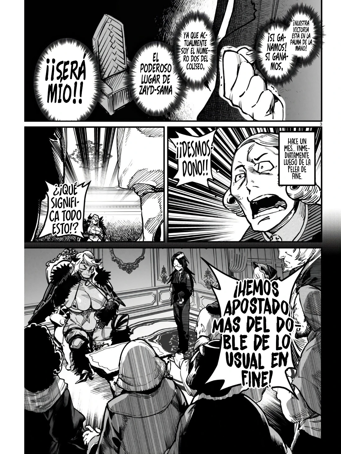 Reencarnado En Un Coliseo ~Utilizando La Habilidad Más Débil Para Derrotar A Las Mujeres Más Fuertes Y Crear Un Harem De Esclavas~ - Capítulo 18 - Página 5 - LectorTMOo