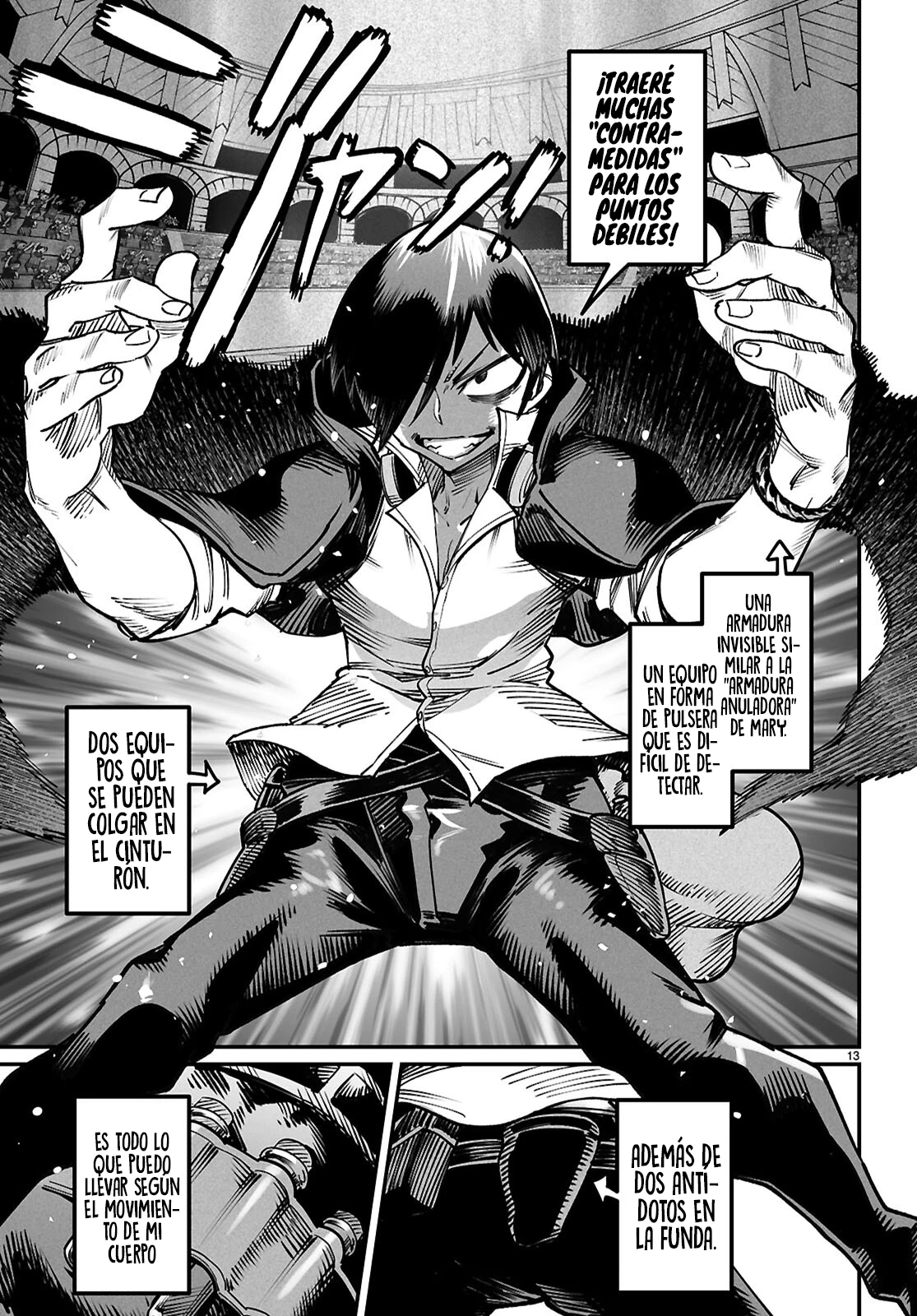 Reencarnado En Un Coliseo ~Utilizando La Habilidad Más Débil Para Derrotar A Las Mujeres Más Fuertes Y Crear Un Harem De Esclavas~ - Capítulo 21 - Página 17 - LectorTMOo