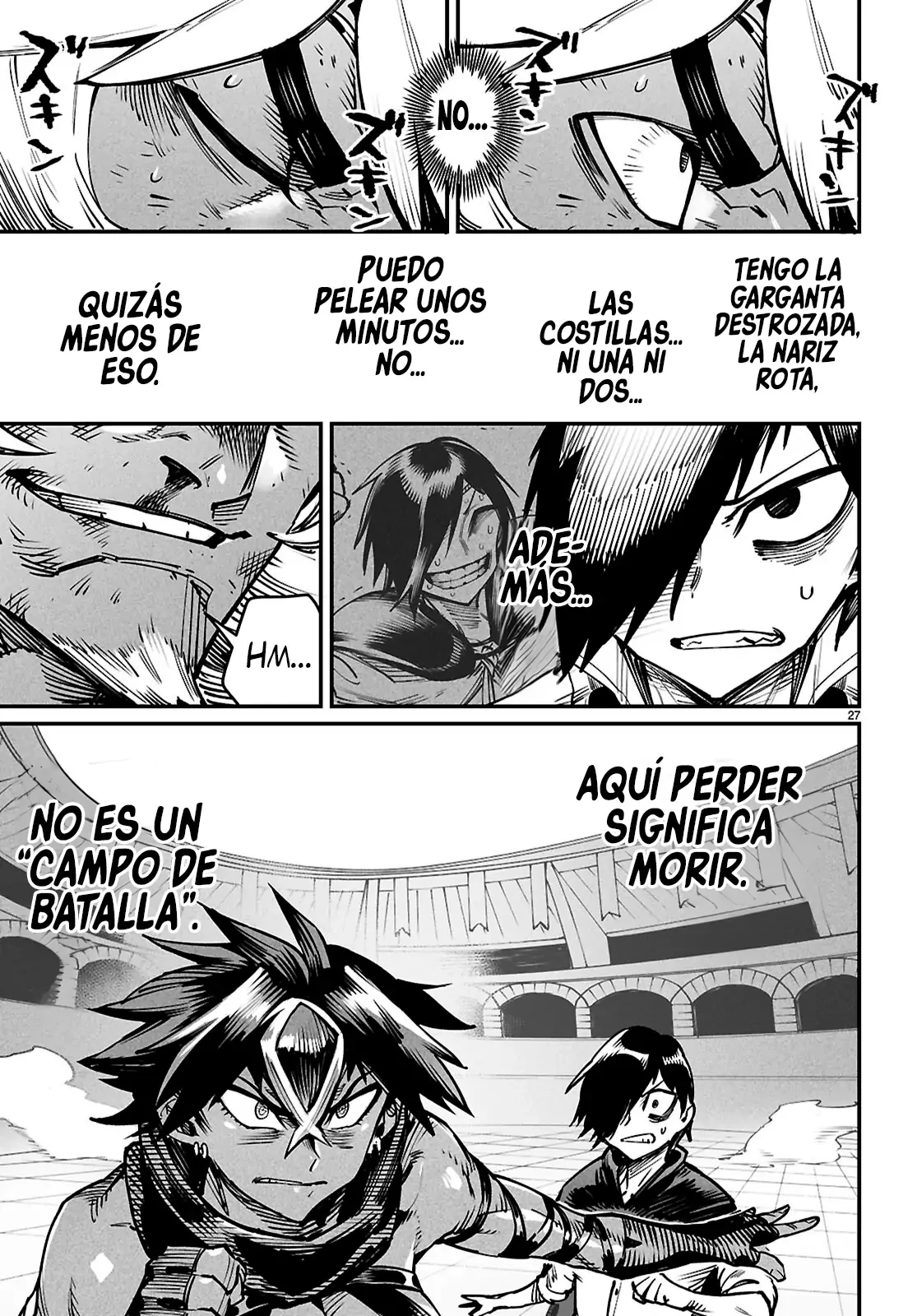 Reencarnado En Un Coliseo ~Utilizando La Habilidad Más Débil Para Derrotar A Las Mujeres Más Fuertes Y Crear Un Harem De Esclavas~ - Capítulo 25 - Página 28 - LectorTMOo