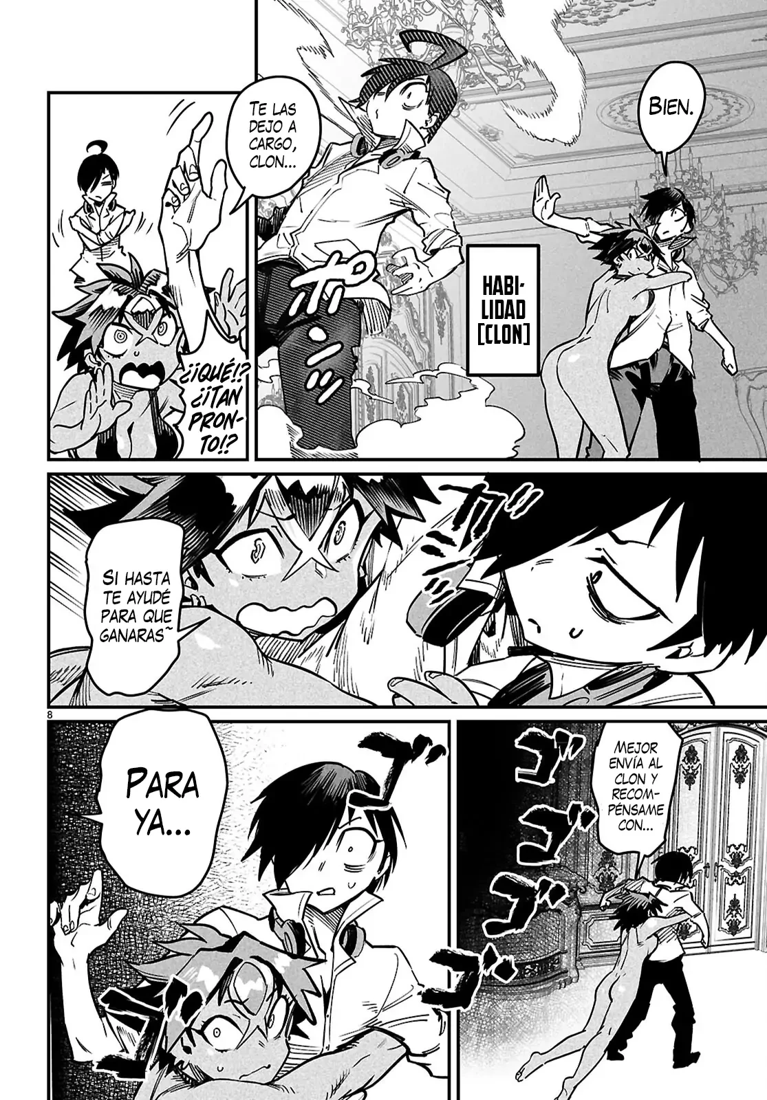 Reencarnado En Un Coliseo ~Utilizando La Habilidad Más Débil Para Derrotar A Las Mujeres Más Fuertes Y Crear Un Harem De Esclavas~ - Capítulo 27 - Página 10 - LectorTMOo