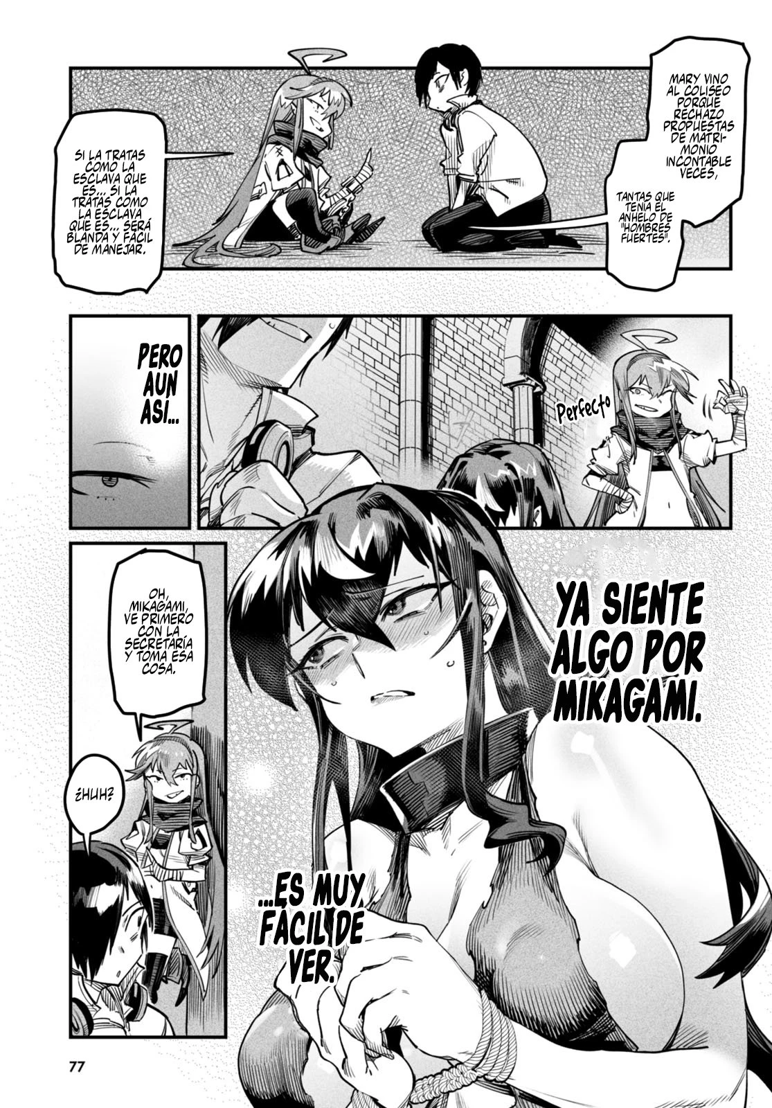Reencarnado En Un Coliseo ~Utilizando La Habilidad Más Débil Para Derrotar A Las Mujeres Más Fuertes Y Crear Un Harem De Esclavas~ - Capítulo 3 - Página 7 - LectorTMOo