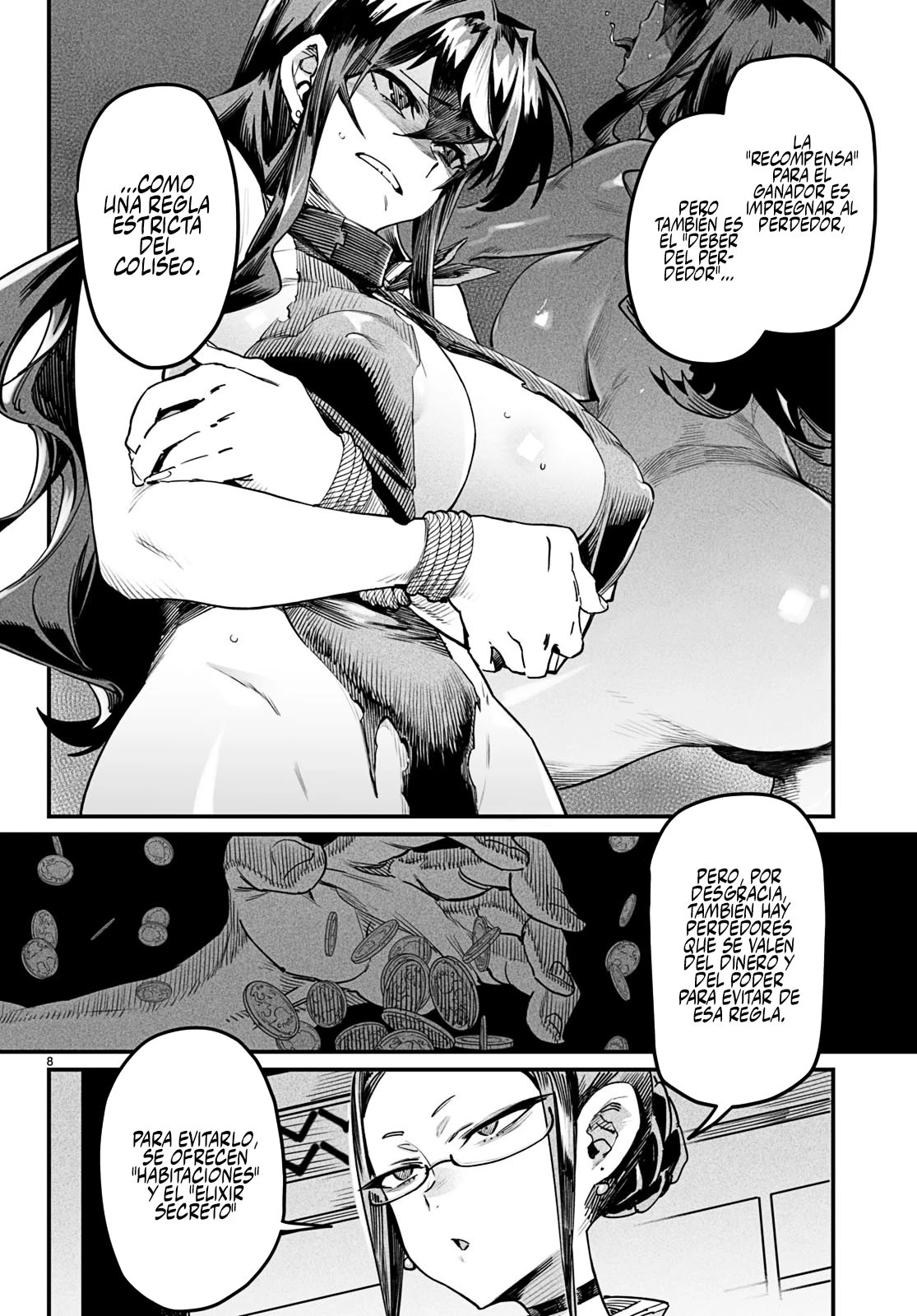 Reencarnado En Un Coliseo ~Utilizando La Habilidad Más Débil Para Derrotar A Las Mujeres Más Fuertes Y Crear Un Harem De Esclavas~ - Capítulo 3 - Página 10 - LectorTMOo