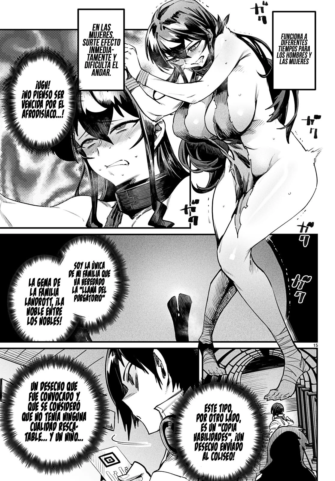 Reencarnado En Un Coliseo ~Utilizando La Habilidad Más Débil Para Derrotar A Las Mujeres Más Fuertes Y Crear Un Harem De Esclavas~ - Capítulo 3 - Página 17 - LectorTMOo