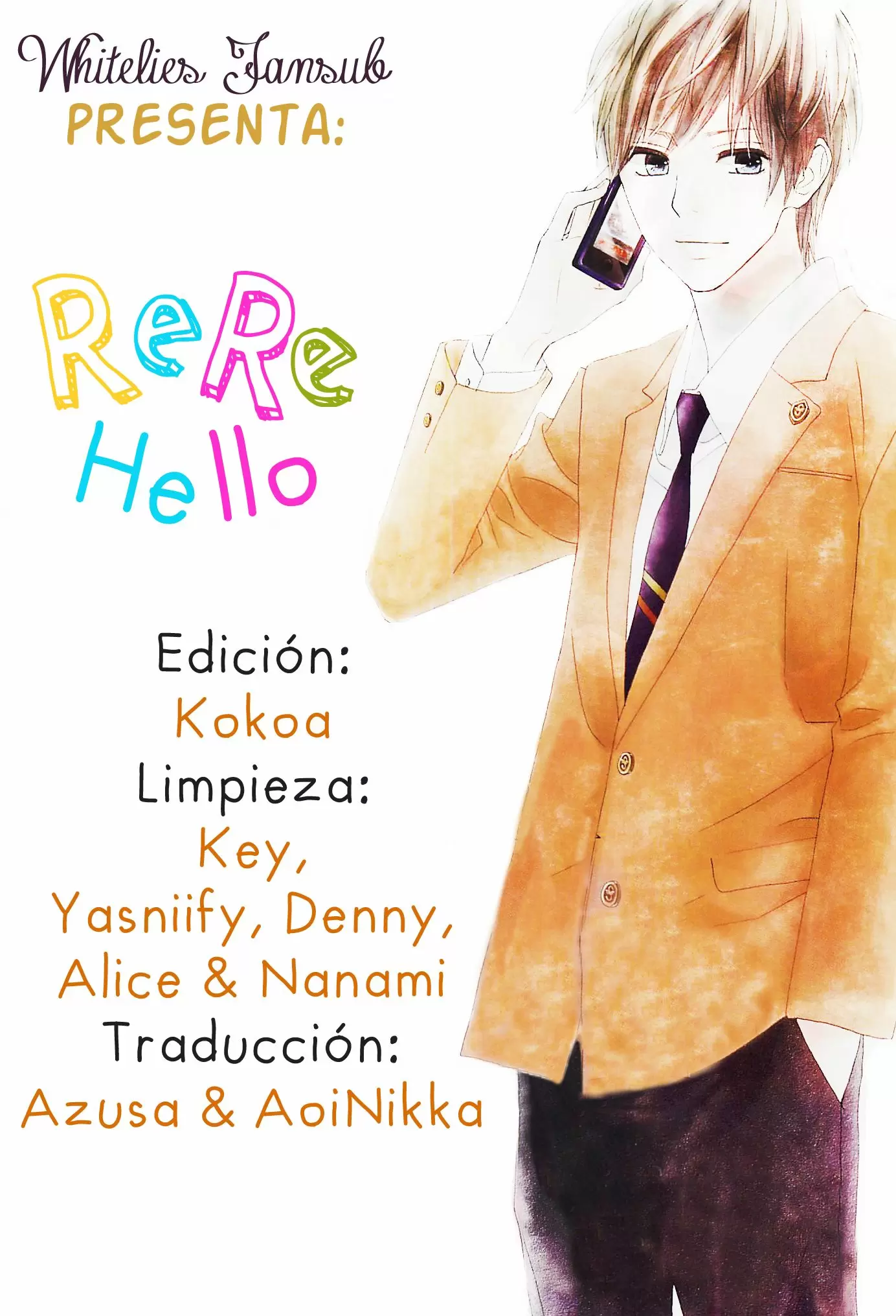 Rere Hello - Capítulo 1 - Página 1 - LectorTMOo