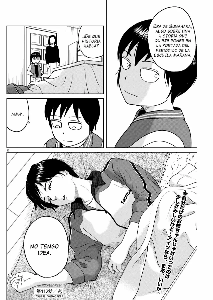 Saotome-Senshu, Hitakakusu - Capítulo 112 - Página 13 - LectorTMOo