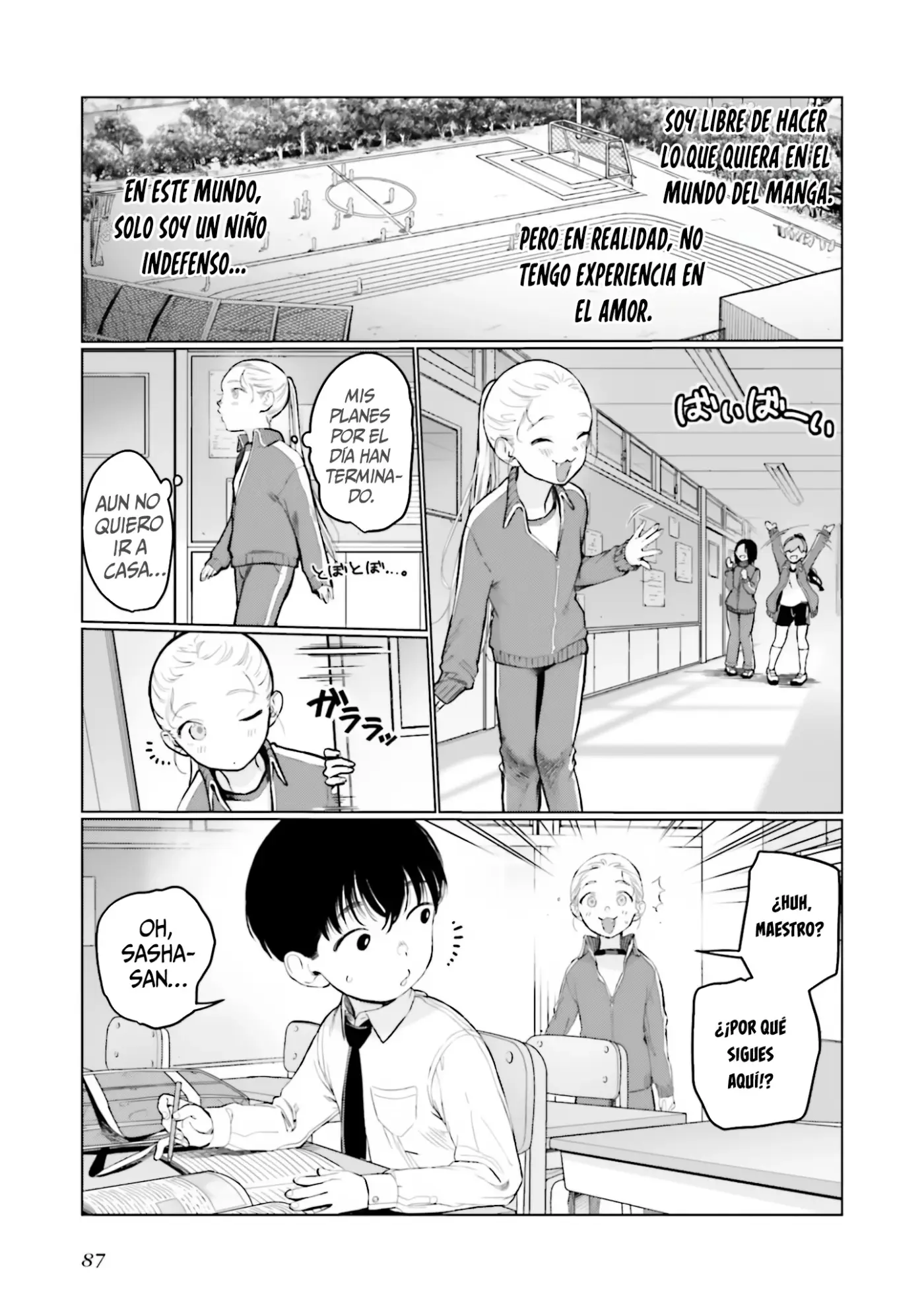 Sasha-chan to Classmate Otaku-kun - Capítulo 35 - Página 6 - LectorTMOo