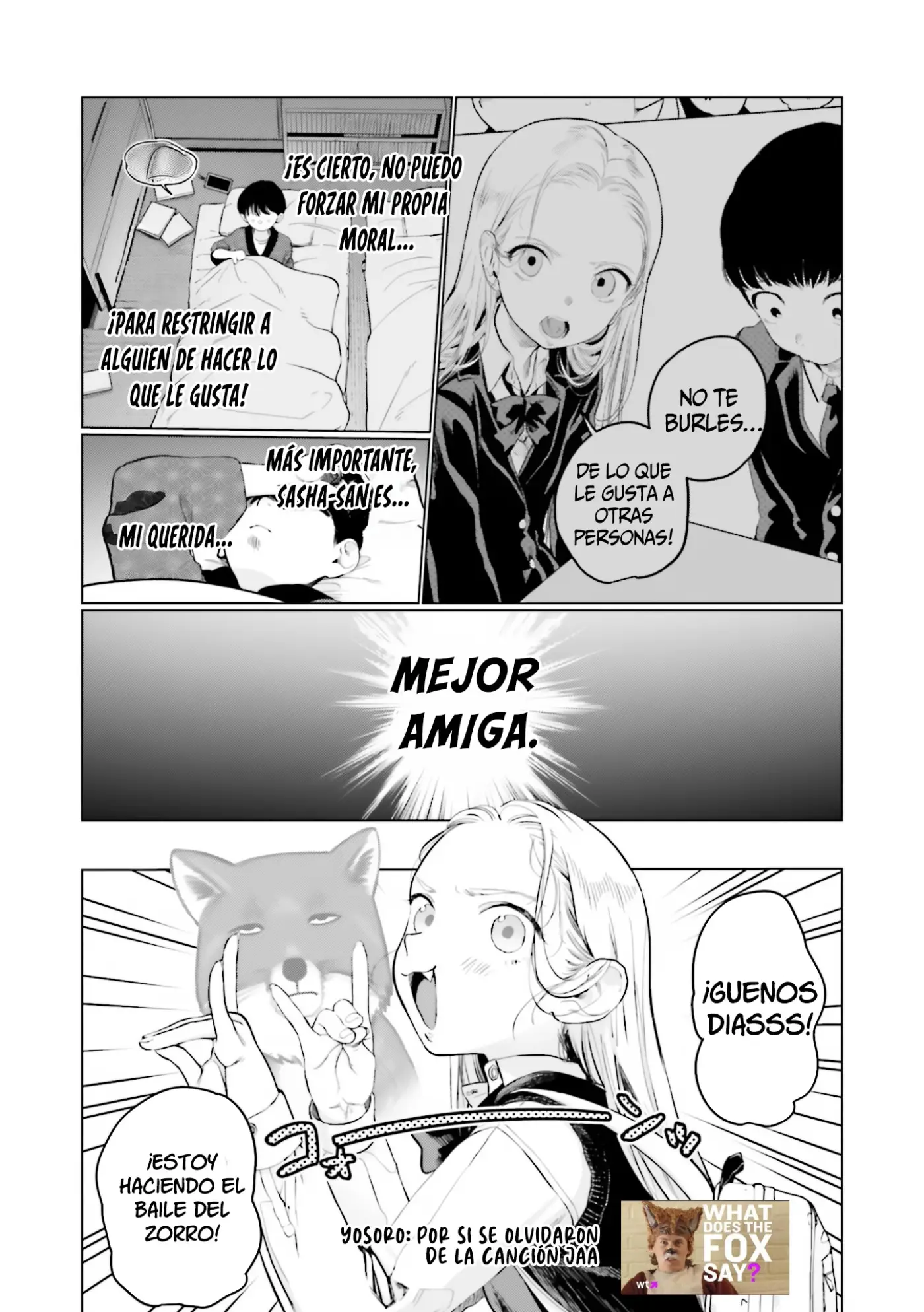 Sasha-chan to Classmate Otaku-kun - Capítulo 36 - Página 10 - LectorTMOo