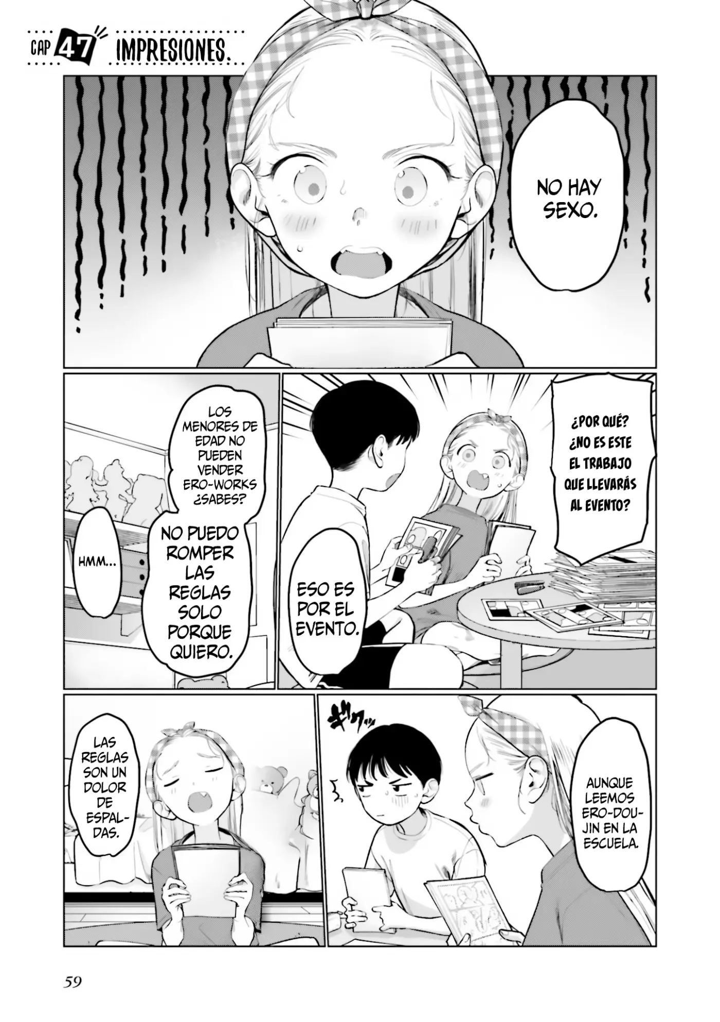 Sasha-chan to Classmate Otaku-kun - Capítulo 47 - Página 2 - LectorTMOo