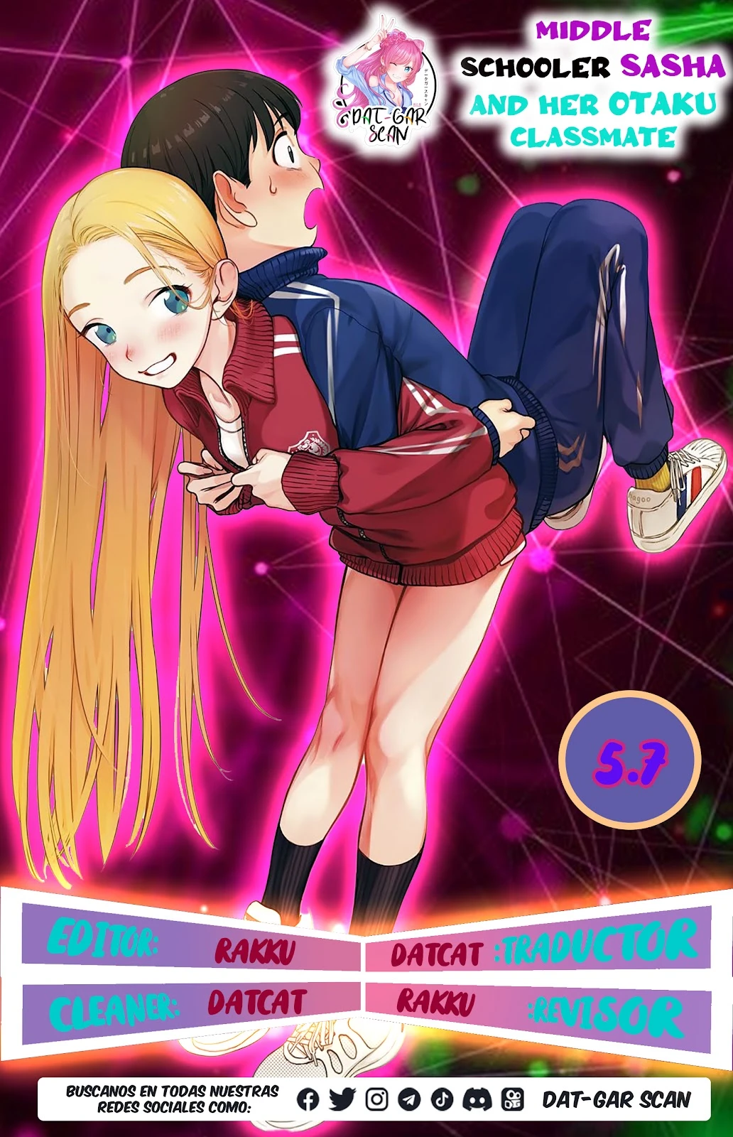 Sasha-chan to Classmate Otaku-kun - Capítulo 5.7 - Página 1 - LectorTMOo
