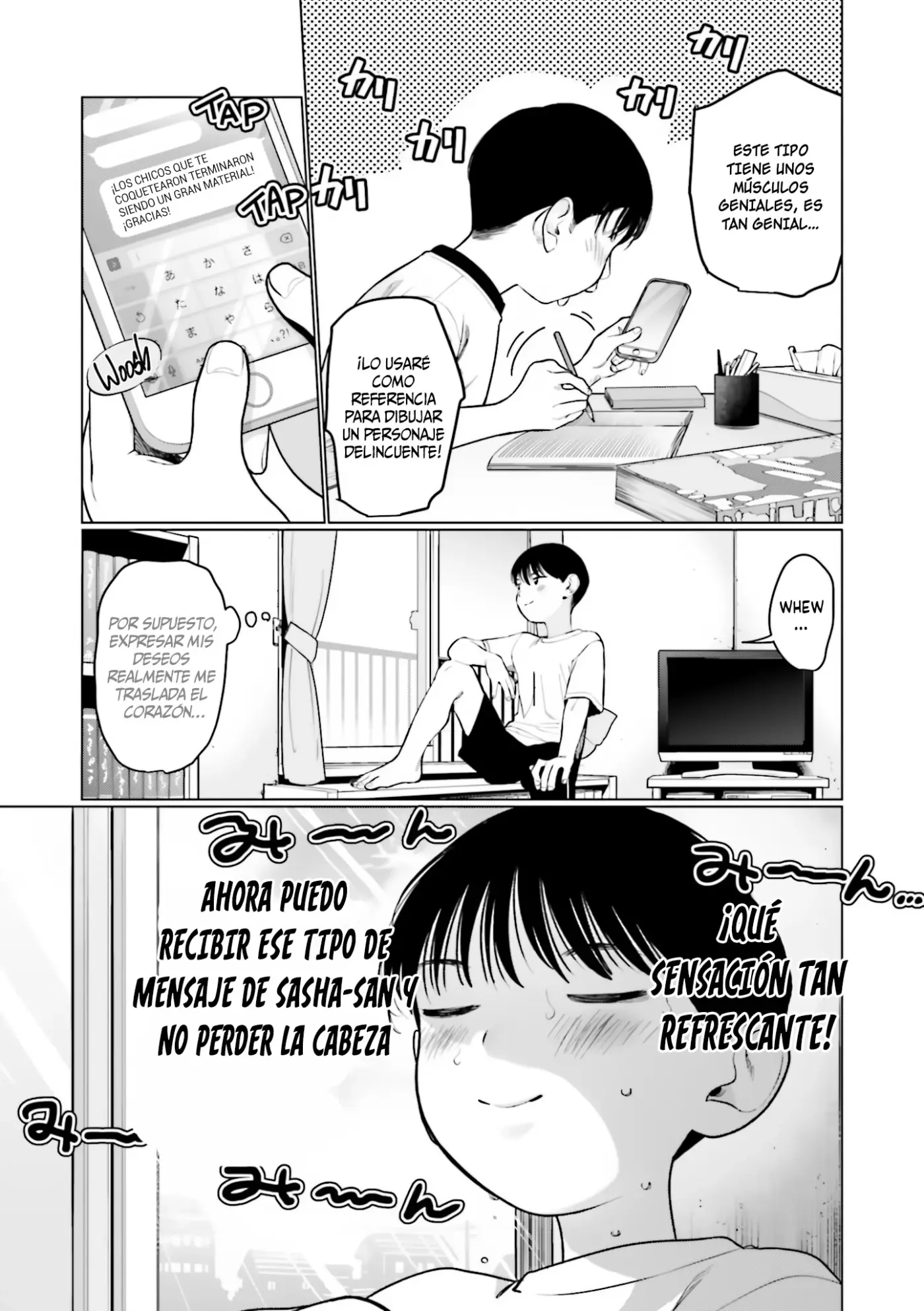 Sasha-chan to Classmate Otaku-kun - Capítulo 50 - Página 4 - LectorTMOo