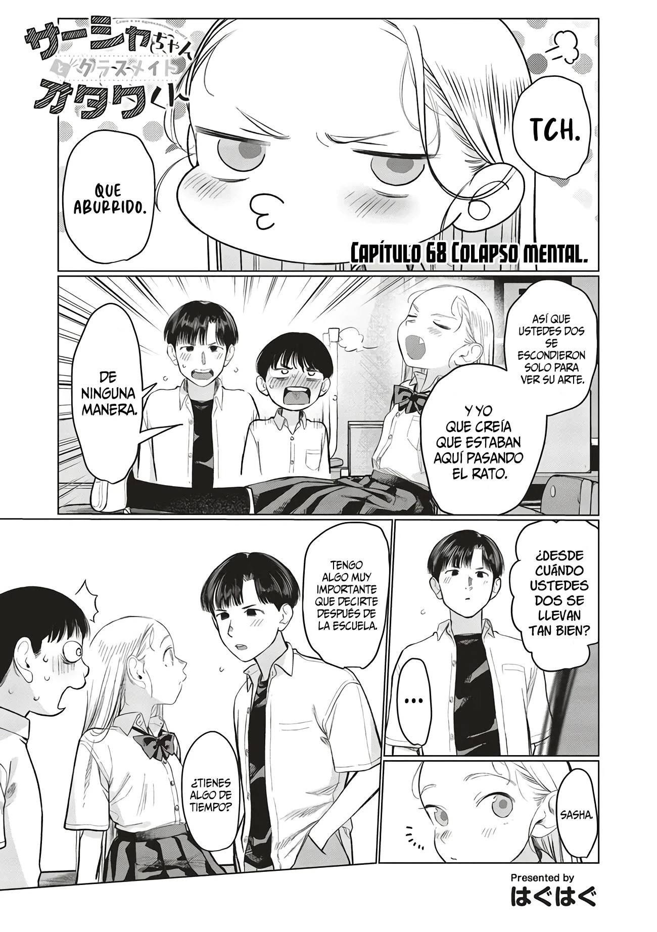 Sasha-chan to Classmate Otaku-kun - Capítulo 68 - Página 2 - LectorTMOo