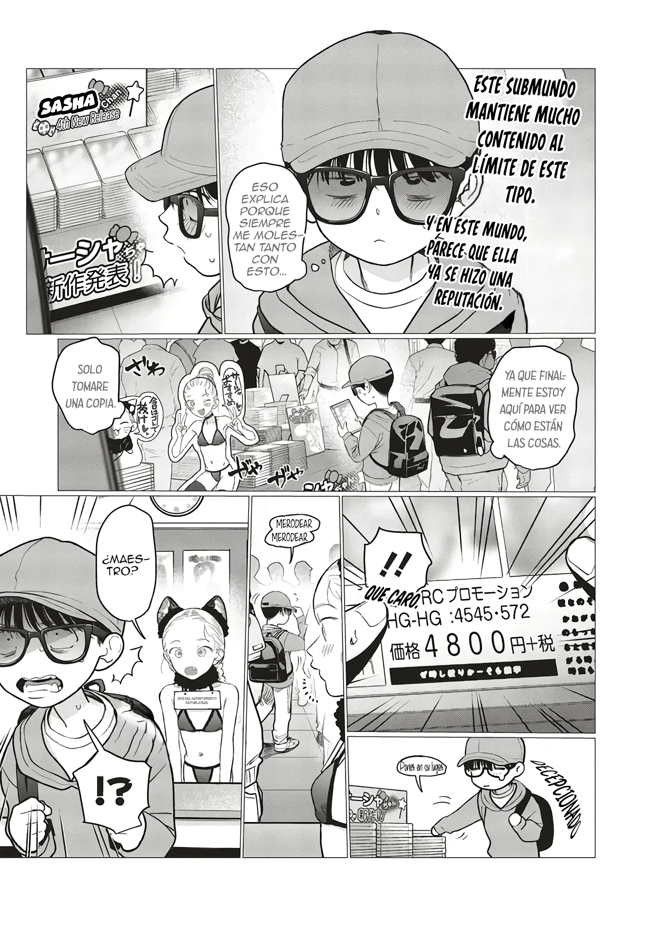 Sasha-chan to Classmate Otaku-kun - Capítulo 76 - Página 4 - LectorTMOo