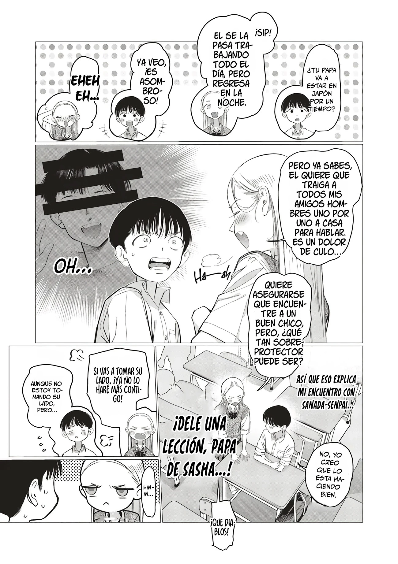 Sasha-chan to Classmate Otaku-kun - Capítulo 86 - Página 4 - LectorTMOo