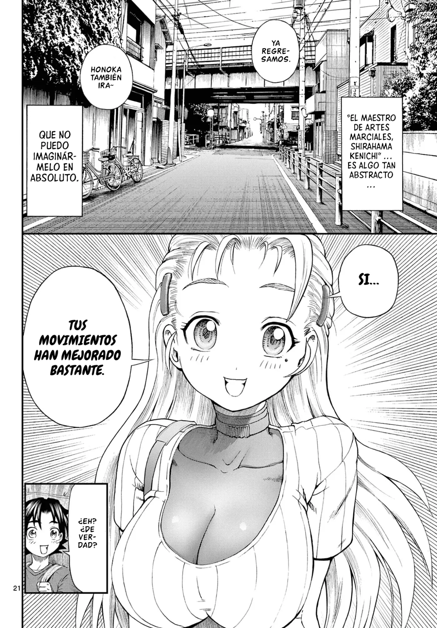 Shijou Saikyou no Deshi Kenichi 2: Tatsujin-hen - Capítulo 1 - Página 23 - LectorTMOo