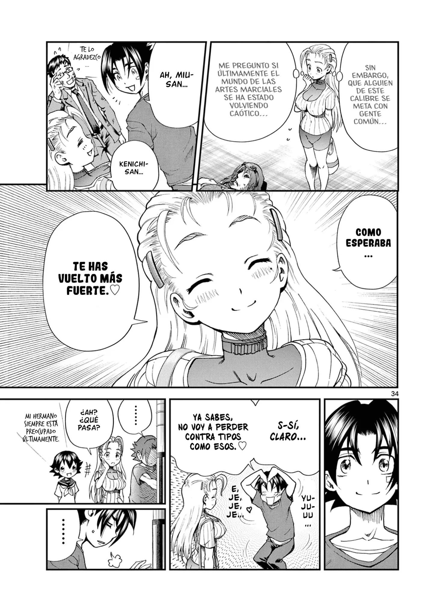 Shijou Saikyou no Deshi Kenichi 2: Tatsujin-hen - Capítulo 1 - Página 36 - LectorTMOo