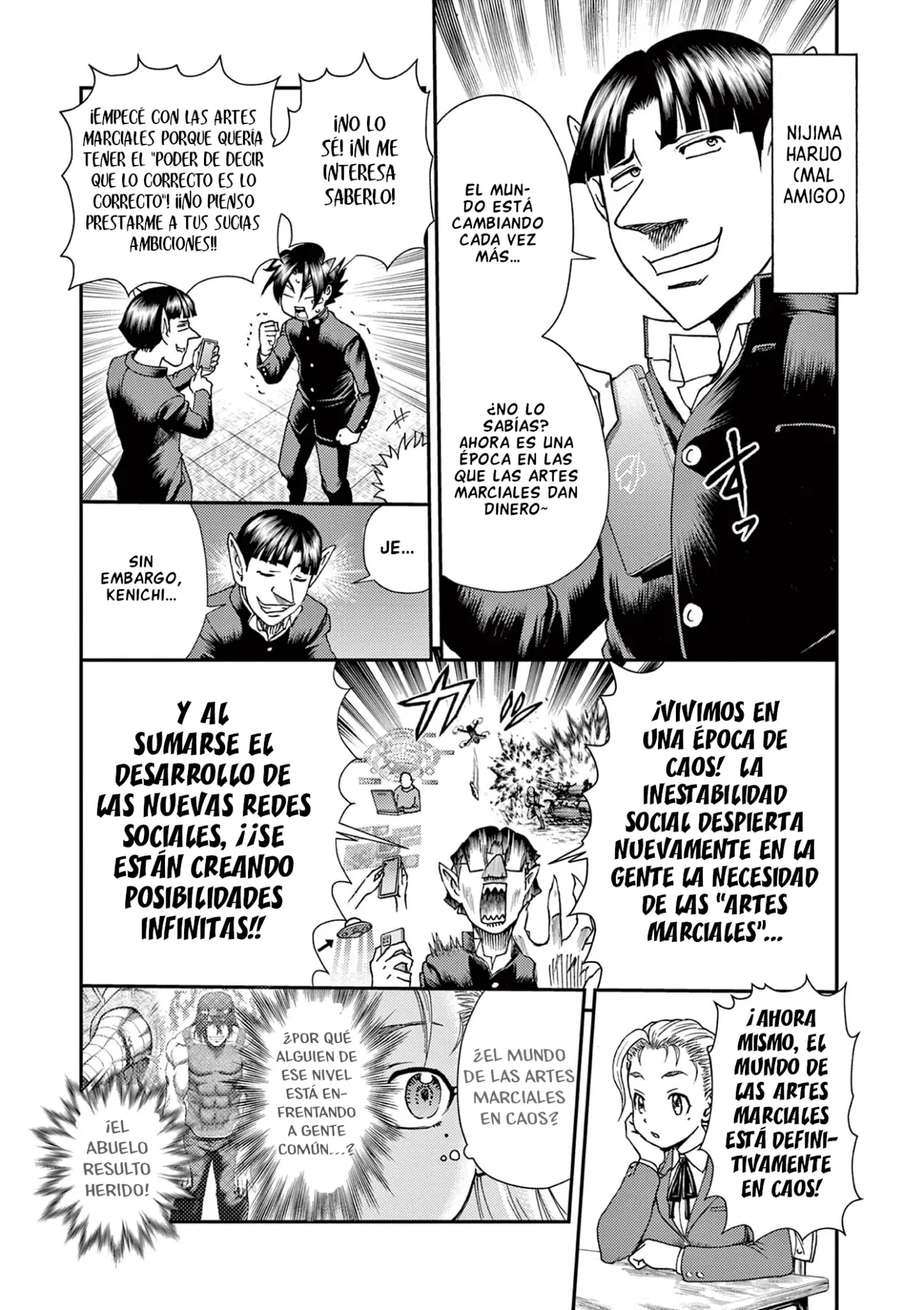 Shijou Saikyou no Deshi Kenichi 2: Tatsujin-hen - Capítulo 2 - Página 6 - LectorTMOo